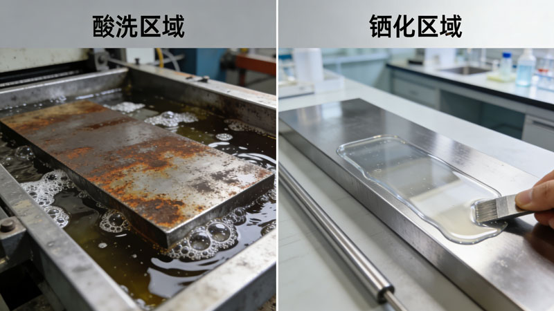 不锈钢酸洗与钝化工艺分别适合哪些场景？